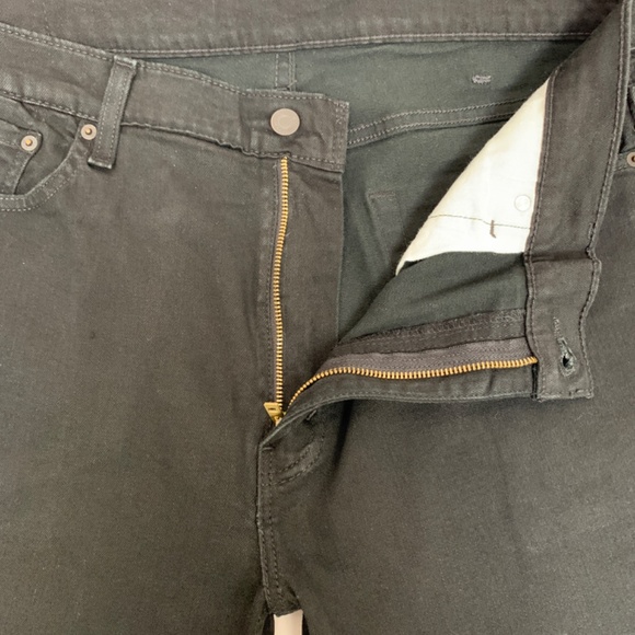 Levi’s 511 Men’s Slim Straight Fit Jeans Black Size 38x30 - Picture 3 of 6